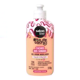 Salon Line #todecacho Gel Creme Modelador Extra Forte 310g Salon Line #todecacho Gel Creme Modelador Extra Forte 310g