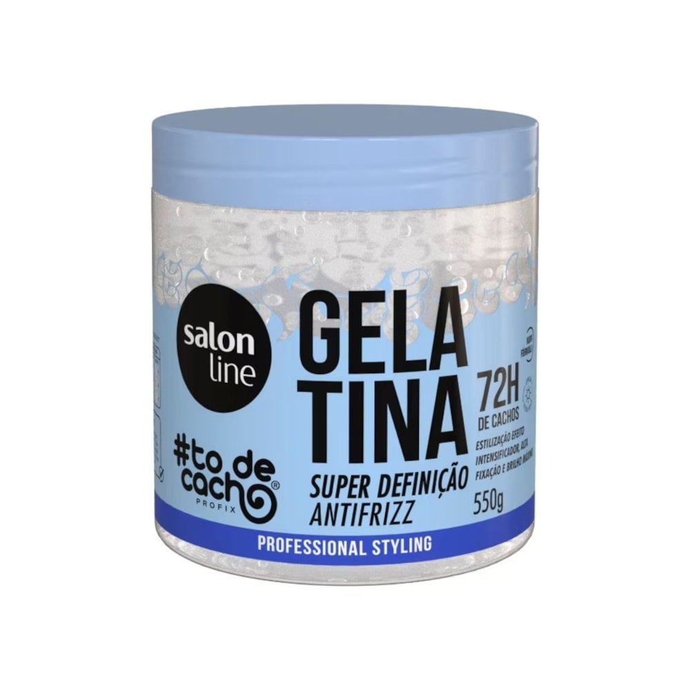 Salon Line #todecacho Gelatina Definição Antifrizz 550g