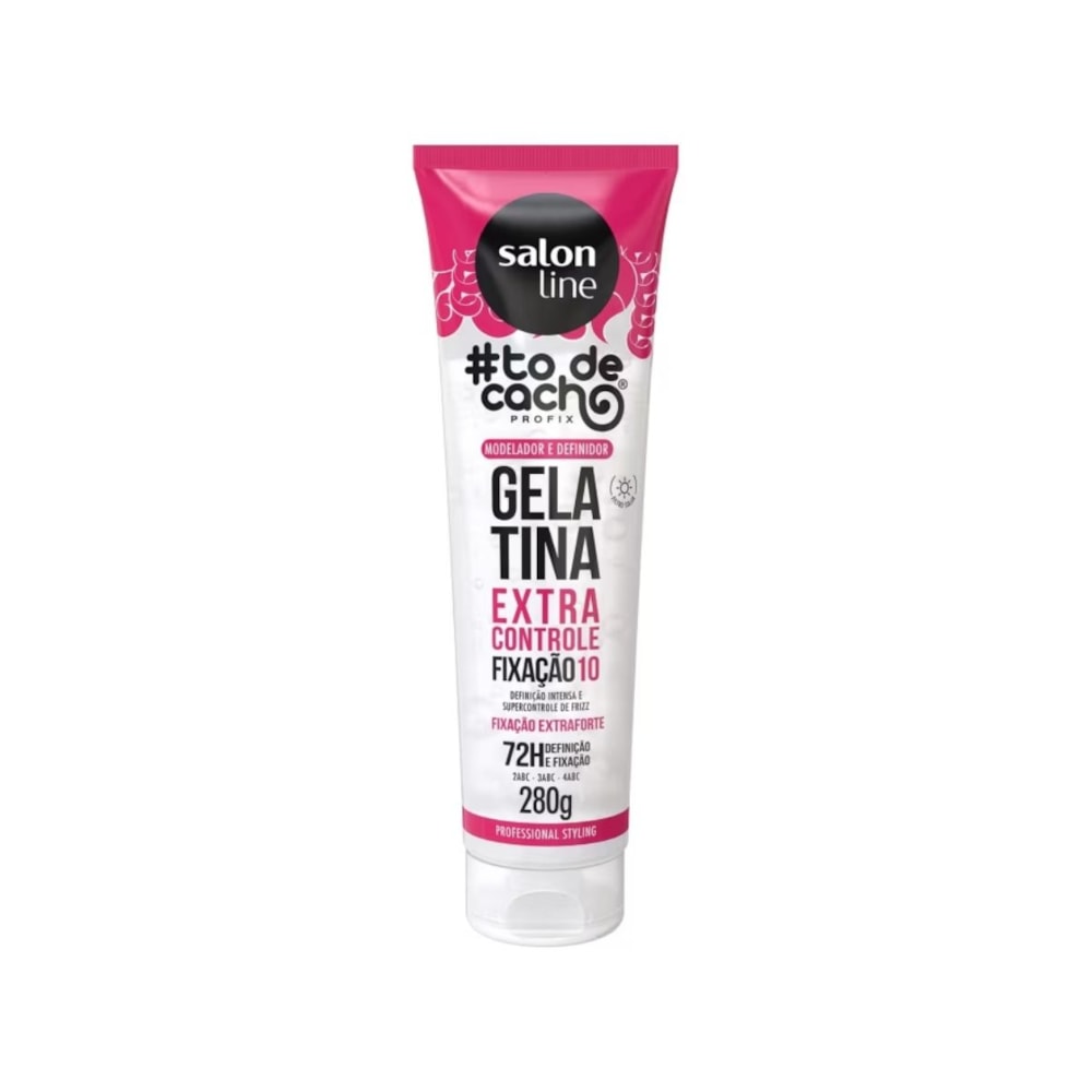 Salon Line #todecacho Gelatina Fixação Extra Forte 280g