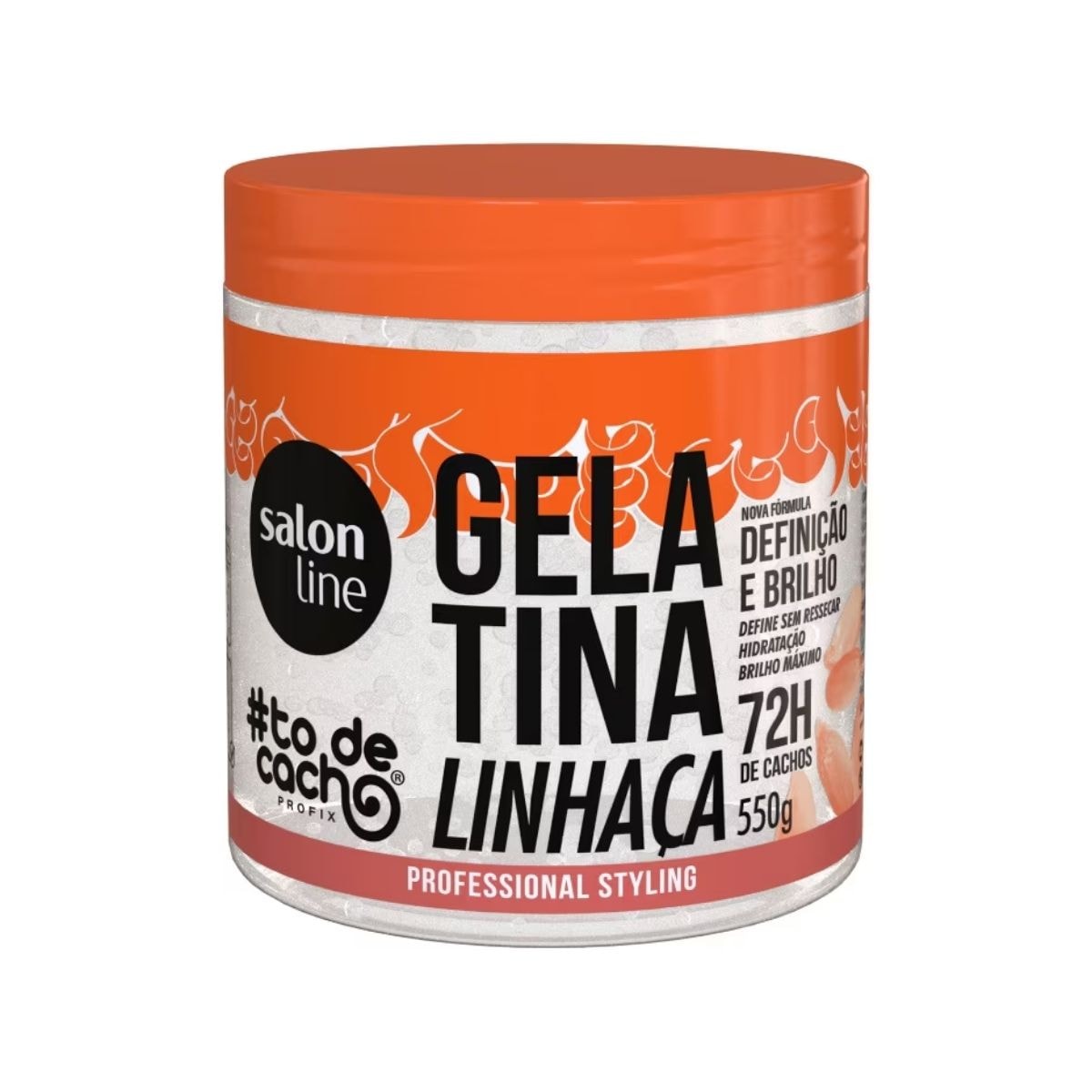 Salon Line #todecacho Gelatina Linhaça 550g Salon Line #todecacho Gelatina Linhaça 550g