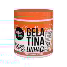 Salon Line #todecacho Gelatina Linhaça 550g Salon Line #todecacho Gelatina Linhaça 550g