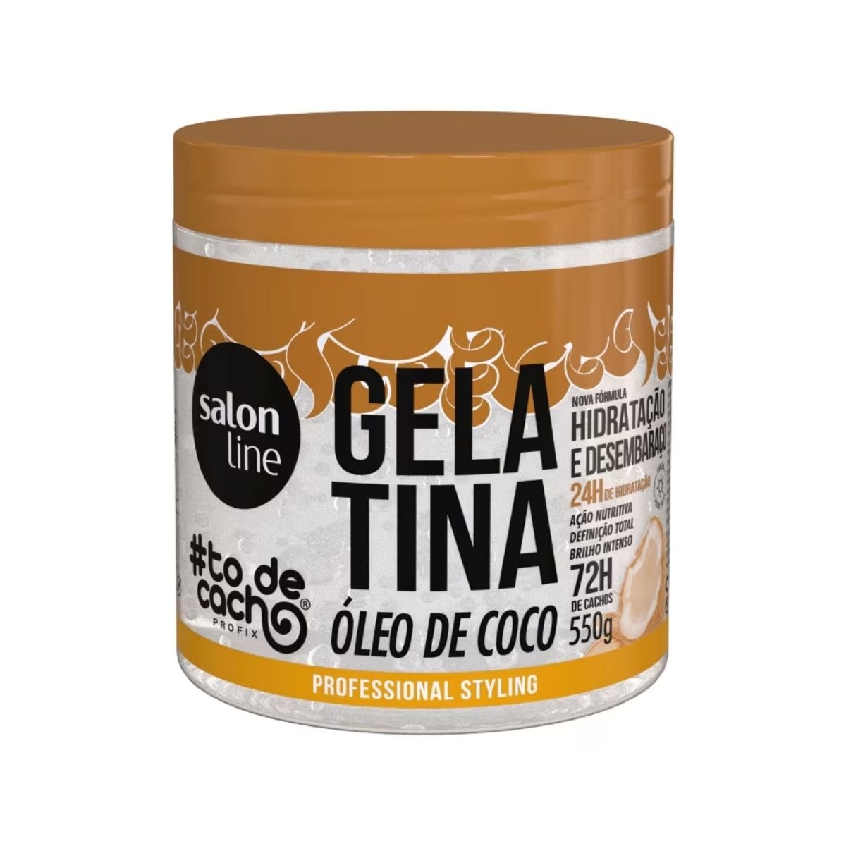 Salon Line #todecacho Gelatina Nutritiva 550g Salon Line #todecacho Gelatina Nutritiva 550g