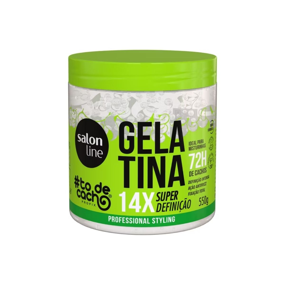 Salon Line #todecacho Gelatina Super Definição 550g Salon Line #todecacho Gelatina Super Definição 550g