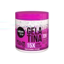 Salon Line #todecacho Gelatina Super Volume 550g Salon Line #todecacho Gelatina Super Volume 550g