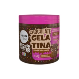 Salon Line #todecacho Kids chocolate Gelatina 550g