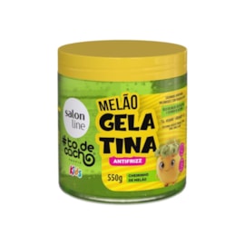 Salon Line #todecacho Kids Gelatina Melão Antifrizz 550g Salon Line #todecacho Kids Gelatina Melão Antifrizz 550g