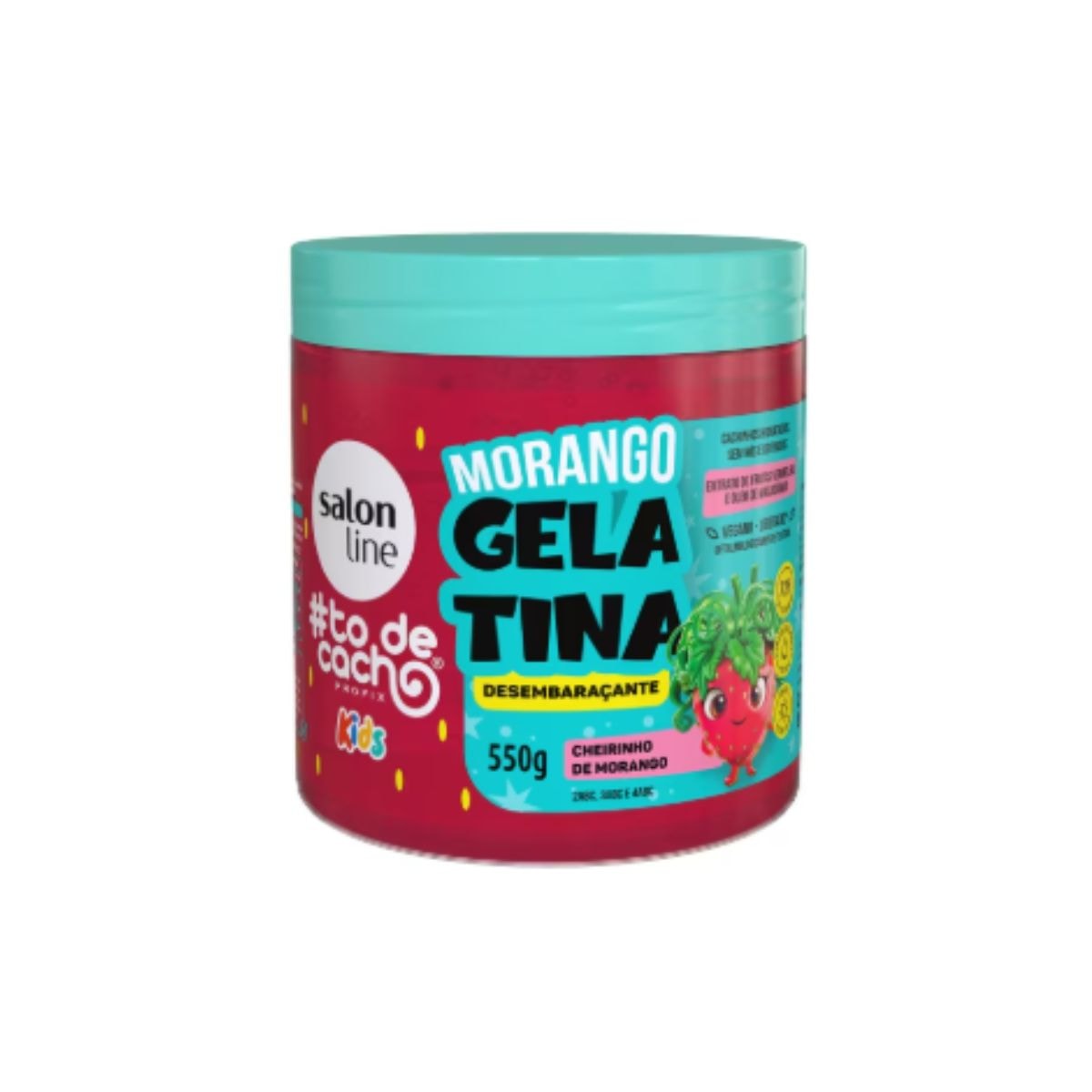 Salon Line #todecacho Kids Morango Gelatina 550 g