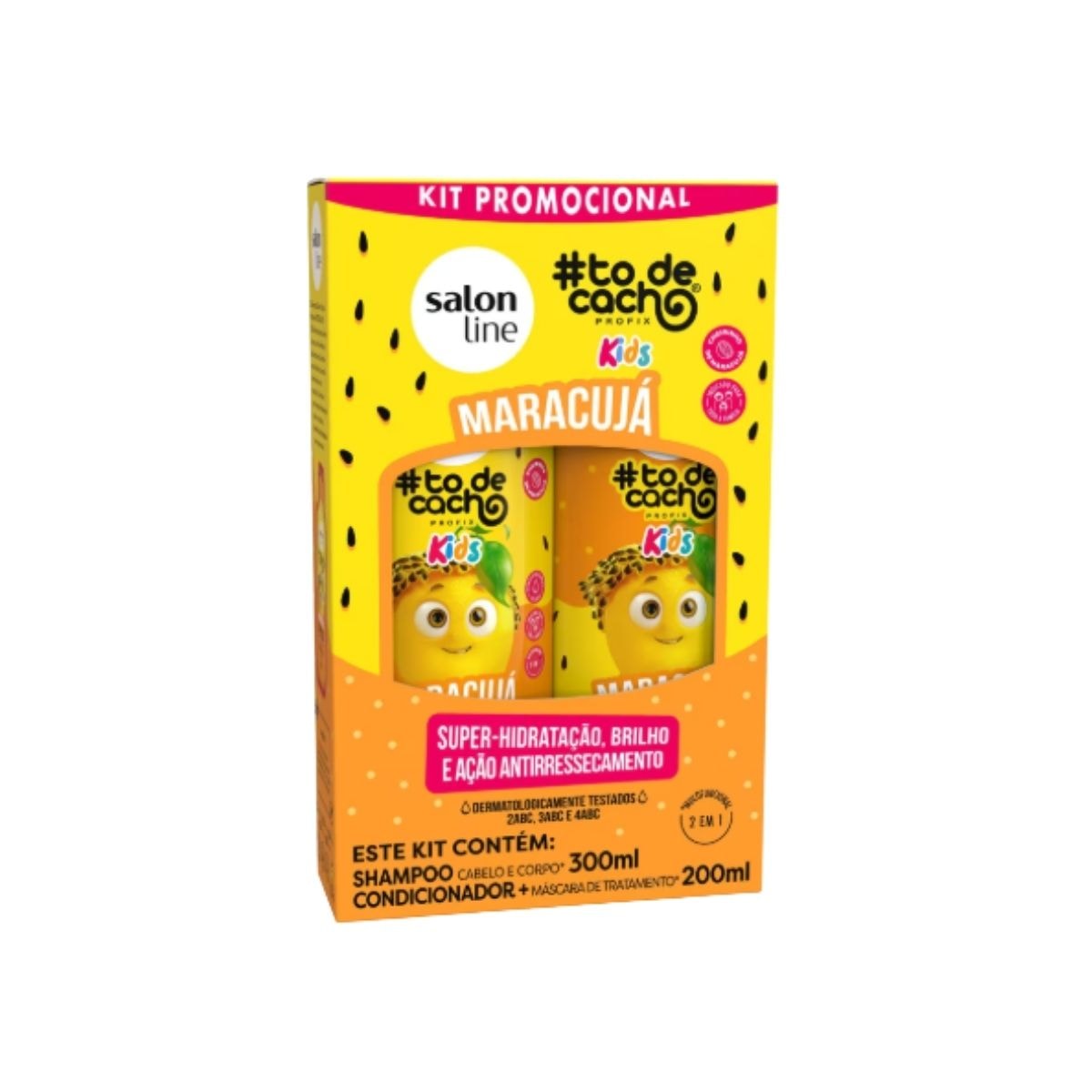 Salon Line #todecacho Maracujá Kit Shampoo e Condicionador