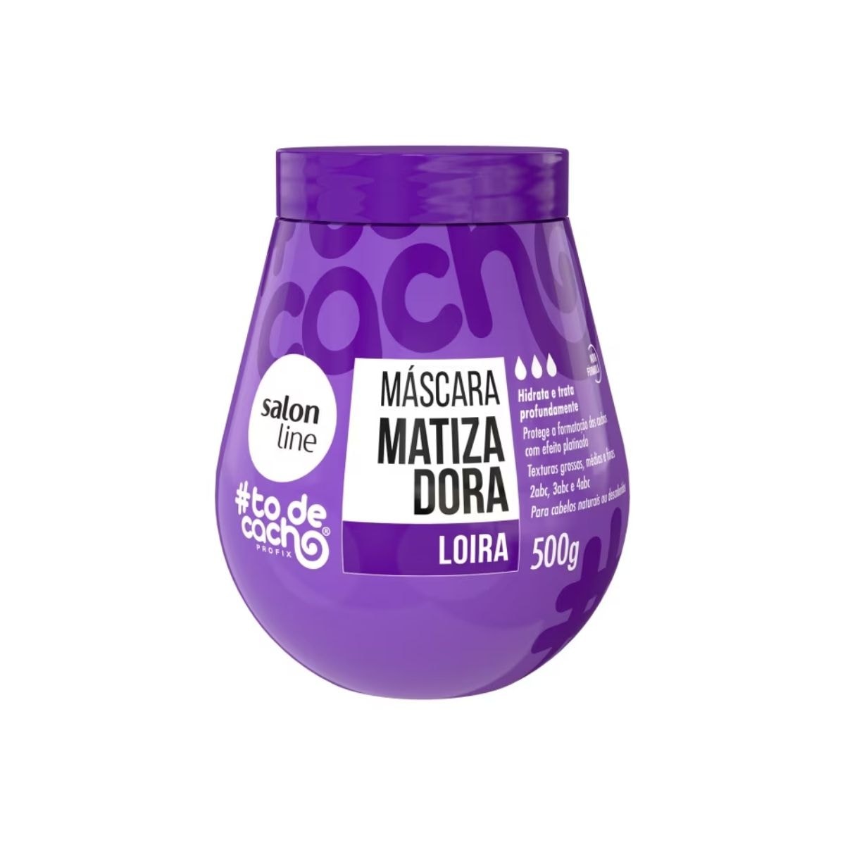 Salon Line #todecacho Máscara Matizadora Loira 500g Salon Line #todecacho Máscara Matizadora Loira 500g