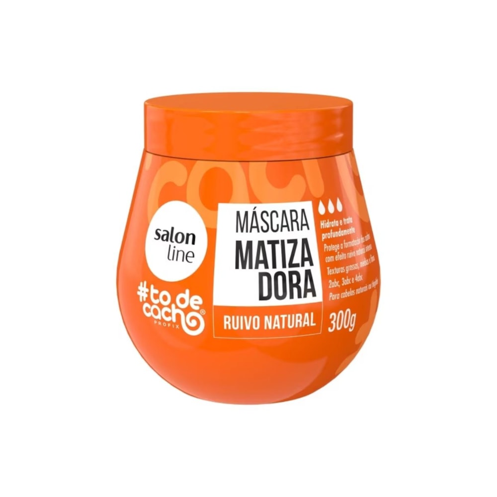 Salon Line #todecacho Máscara Matizadora Ruivo Natural 300g