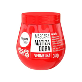 Salon Line #todecacho Máscara Matizadora Vermelha 300g