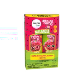 Salon Line #todecacho Melancia Kit Shampoo e Condicionador Salon Line #todecacho Melancia Kit Shampoo e Condicionador