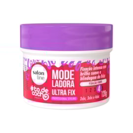 Salon Line #todecacho Modeladora Ultra Fix 120 g