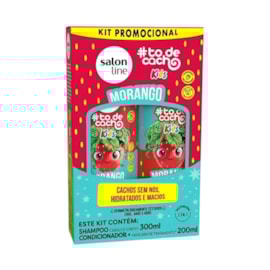 Salon Line #todecacho Morango Kit Shampoo e Condicionador Salon Line #todecacho Morango Kit Shampoo e Condicionador