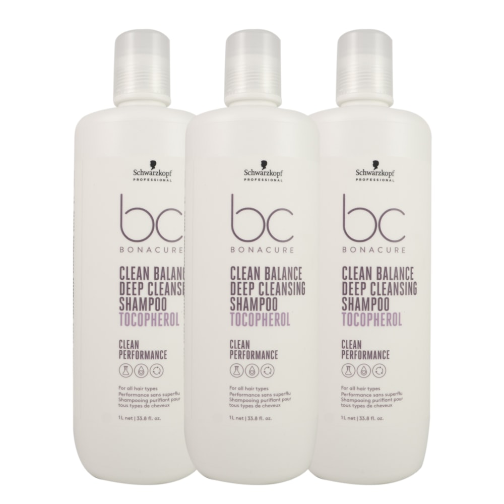 Schwarzkopf Clean Balance Kit 3 Shampoo 1L