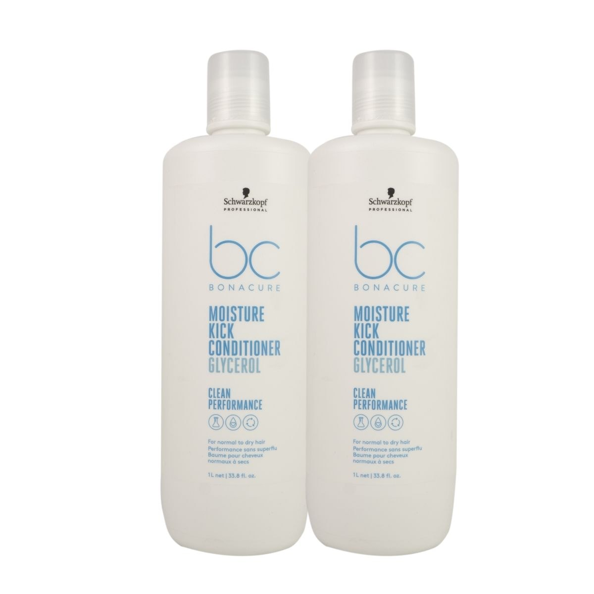 Schwarzkopf Moisture Kick Kit 2 Condicionador 1L Schwarzkopf Moisture Kick Kit 2 Condicionador 1L