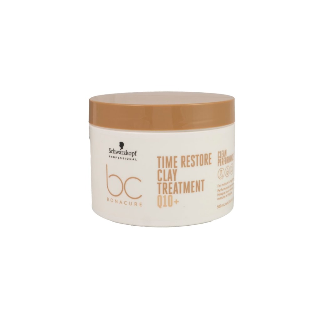 Schwarzkopf Time Restore Clay Q10+ Máscara 500ml