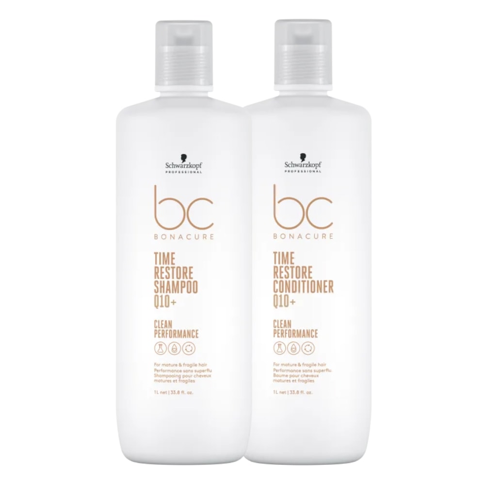 Schwarzkopf Time Restore Q10+ Shampoo e Condicionador 1L