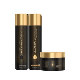 Sebastian Professional Dark Oil Shampoo + Condicionador 250ml + Máscara 150ml