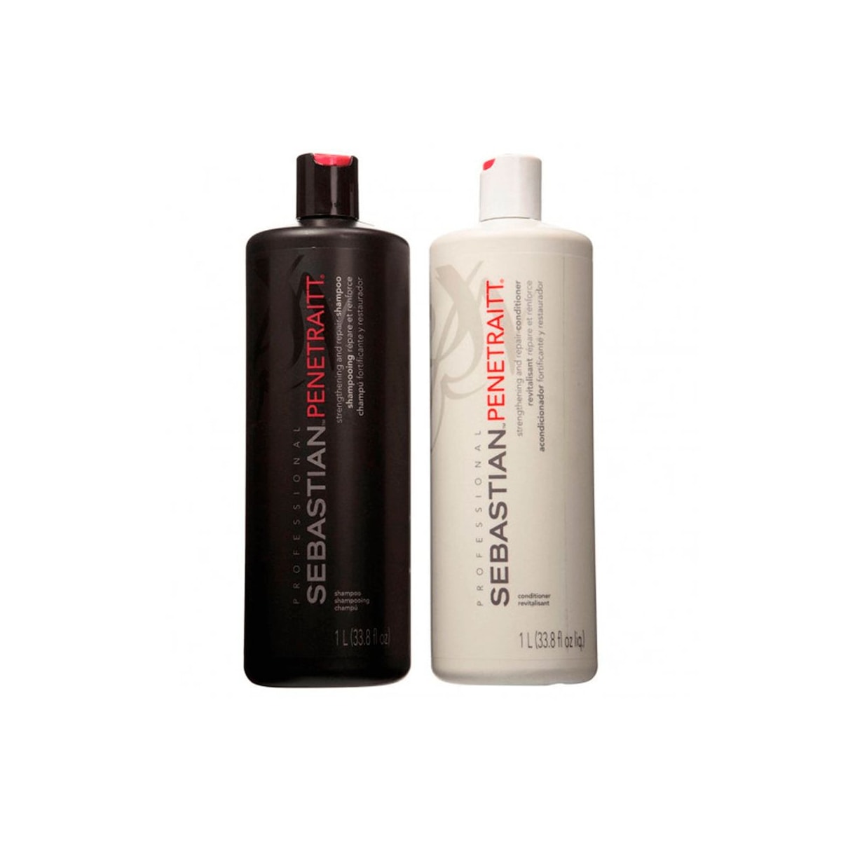 Sebastian Professional Penetraitt Shampoo + Condicionador 1L Sebastian Professional Penetraitt Shampoo + Condicionador 1L