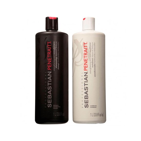 Sebastian Professional Penetraitt Shampoo + Condicionador 1L