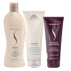 Senscience Balance Shampoo 280ml + Condicionador 240ml + Inner Restore 200ml