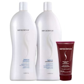 Senscience Balance Shampoo + Condicionador 1L + Moisture Lock 150ml