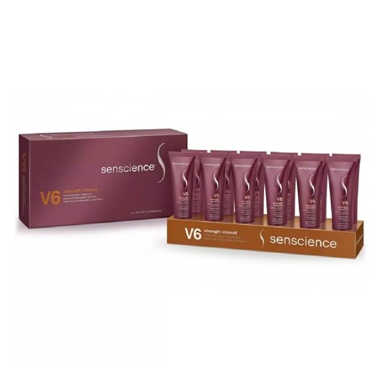 Senscience Caixa V6 Strength Intensif Tratamento (12x25ml)
