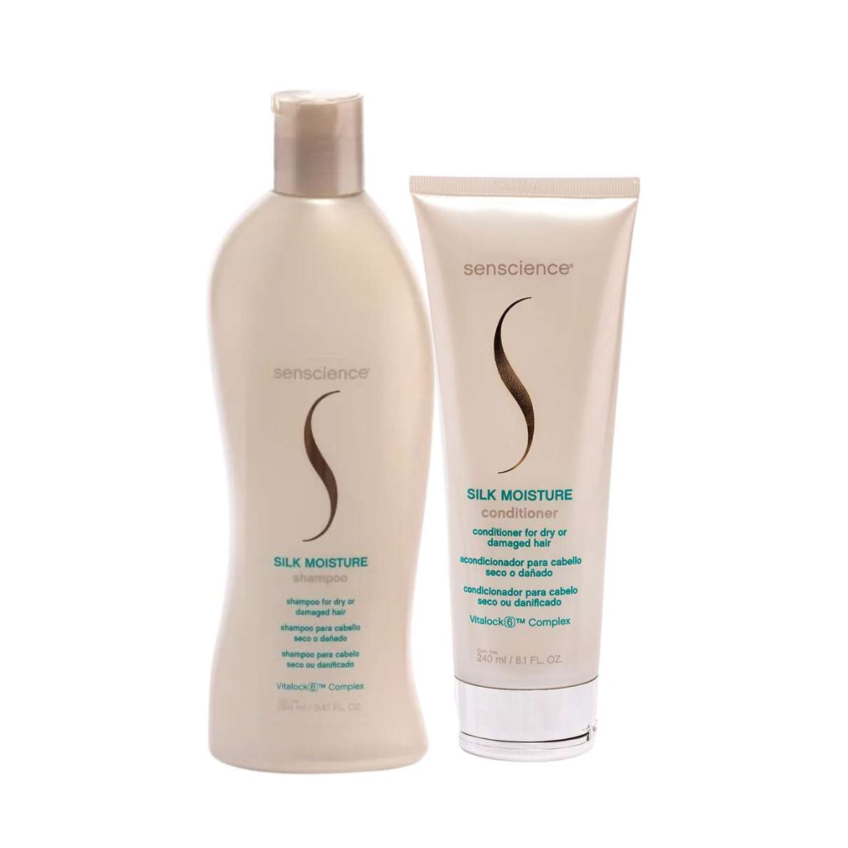 Senscience Silk Moisture Shampoo 280ml + Condicionador 240ml Senscience Silk Moisture Shampoo 280ml + Condicionador 240ml