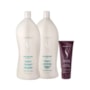 Senscience Silk Moisture Shampoo + Condicionador 1L  + Inner Restore 200ml
