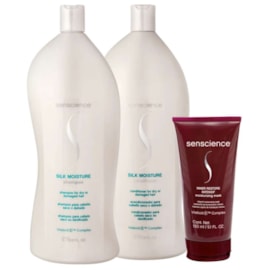 Senscience Silk Moisture Shampoo + Condicionador 1L + Inner Restore Intensif 150ml Senscience Silk Moisture Shampoo + Condicionador 1L + Inner Restore Intensif 150ml