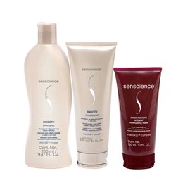 Senscience Smooth Shampoo 280ml + Condicionador 240ml + Inner Intensif 150ml