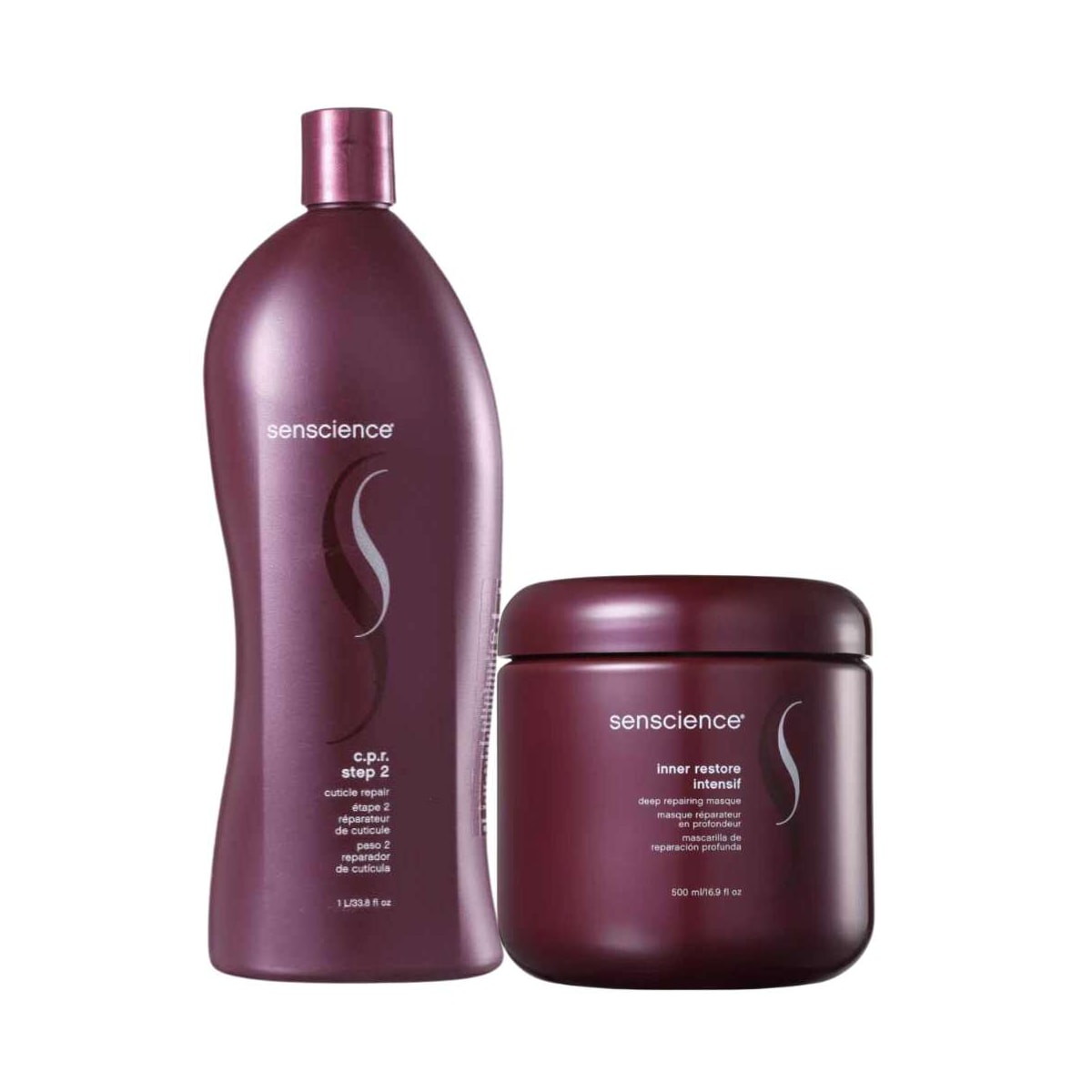 Senscience Step 2 1l + Máscara Inner Restore Intensif 500ml Senscience Step 2 1l + Máscara Inner Restore Intensif 500ml