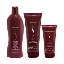Senscience True Hue Shampoo 280ml + Condicionador 240ml + Moisture Lock Leave-in 150ml
