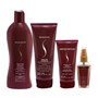 Senscience True Hue Shampoo 280ml + Condicionador 240ml + Moisture Lock Leave-in 150ml + Color Protecting 55ml