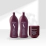 Senscience True Hue Shampoo + Condicionador 1L + Máscara Inner Intensif 500ml