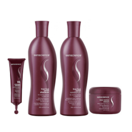 Senscience True Hue Violet Shampoo 280ml + Condicionador 240ml + Inner Restore Intensif 150ml + 1  Ampola V6 Senscience True Hue Violet Shampoo 280ml + Condicionador 240ml + Inner Restore Intensif 150ml + 1  Ampola V6