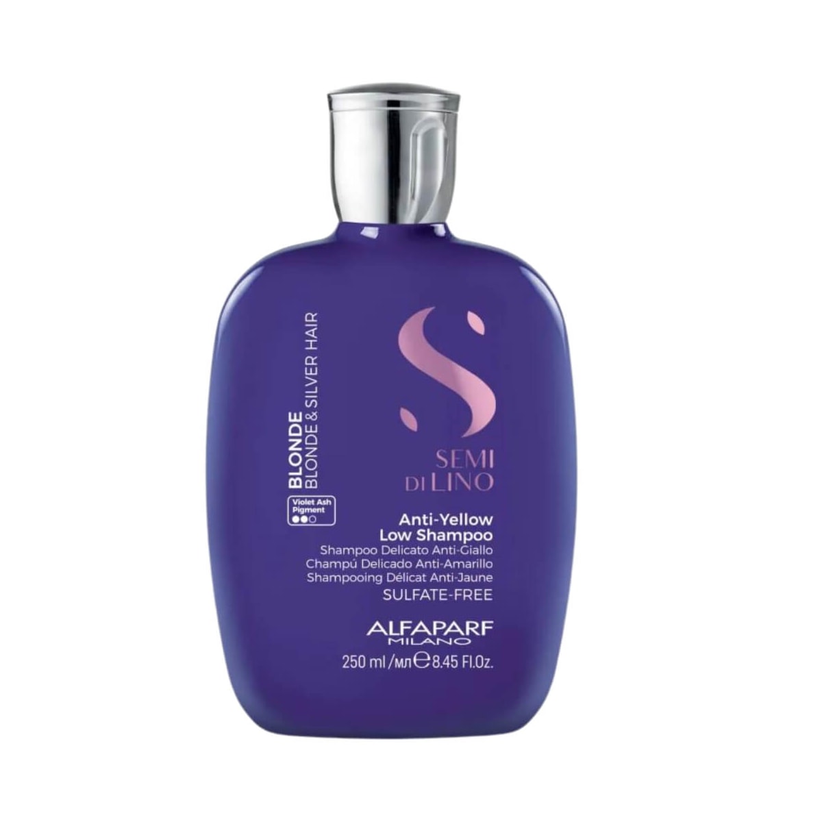 Shampoo Alfaparf Semi Di Lino Blonde Intense Anti-Yellow 250 ml