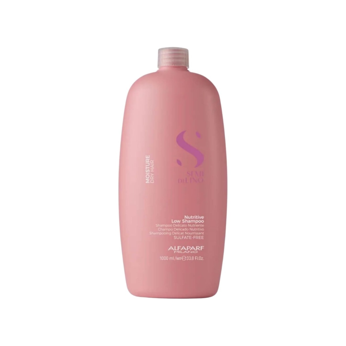 Shampoo Alfaparf Semi Di Lino Moisture Nutritive Shampoo Hidratante sem Sulfato 1 Litro Shampoo Alfaparf Semi Di Lino Moisture Nutritive Shampoo Hidratante sem Sulfato 1 Litro