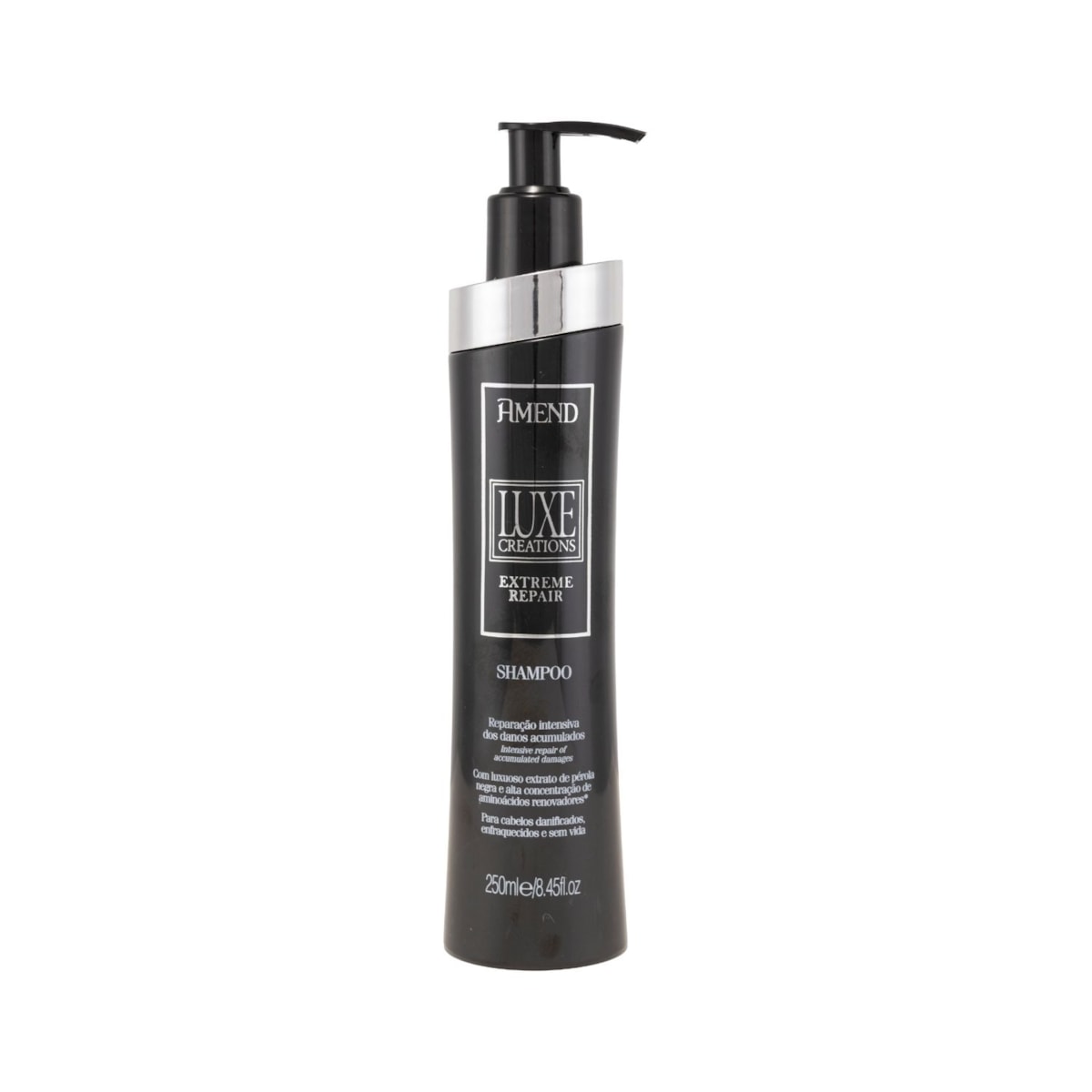 Shampoo Amend Luxe Creations Extreme Repair Limpeza 250 ml Shampoo Amend Luxe Creations Extreme Repair Limpeza 250 ml