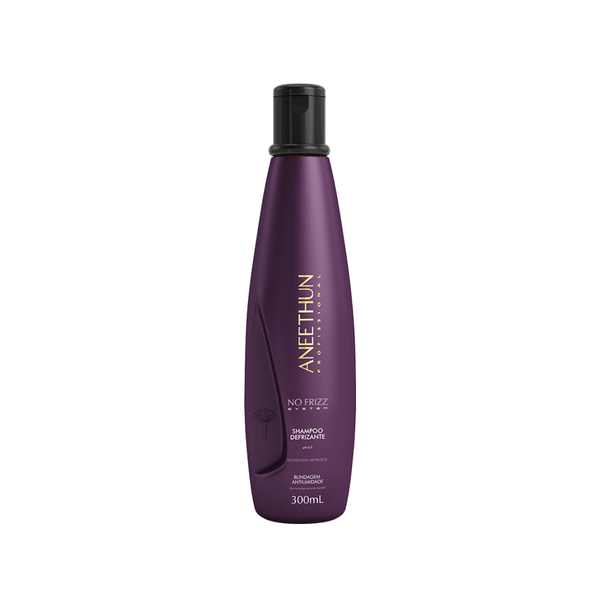 Shampoo Aneethun No Frizz Defrizante 300 ml
