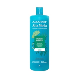 Shampoo Antirresíduo Alfaparf Alta Moda Detox Purify Equilíbrio Purificação 1 Litro