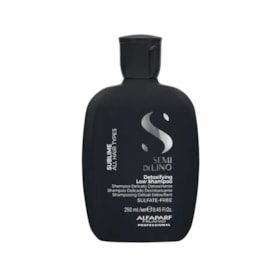 Shampoo Antirresíduo Alfaparf Semi di Lino Sublime Detoxifying Low 250 ml