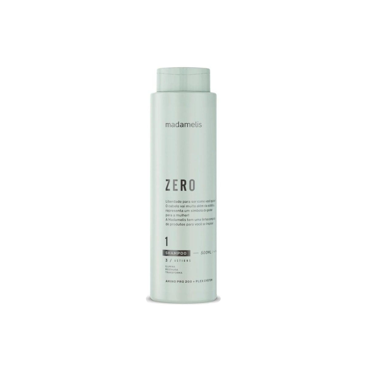 Shampoo Antirresíduo Madamelis Zero 500 ml