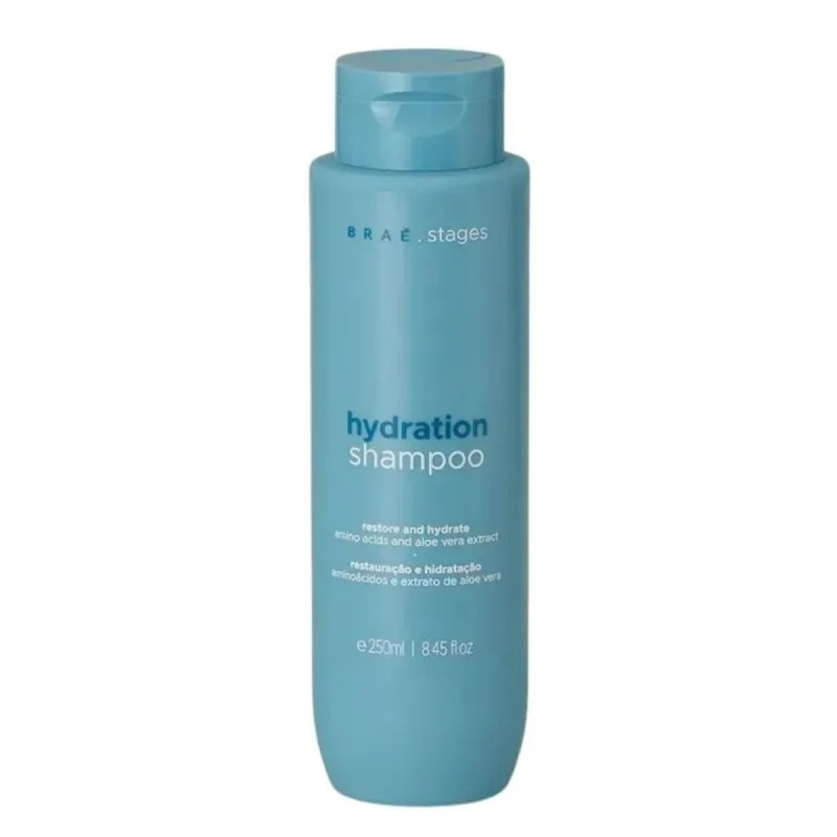 Shampoo Braé Stages Hydration Shampoo Hidratante para Cabelos Danificados 250 ml Shampoo Braé Stages Hydration Shampoo Hidratante para Cabelos Danificados 250 ml