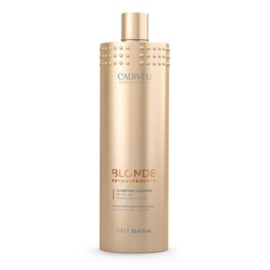Shampoo Cadiveu Blonde Reconstructor Clarify Limpeza Profunda 1 Litro