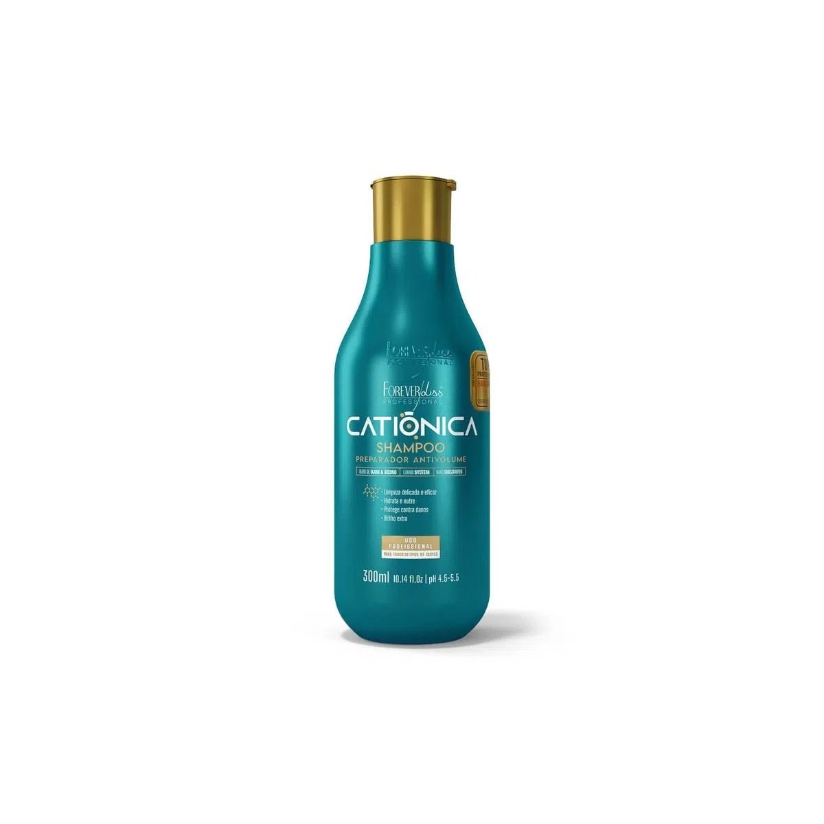 Shampoo Forever Liss Catiônica 300 ml