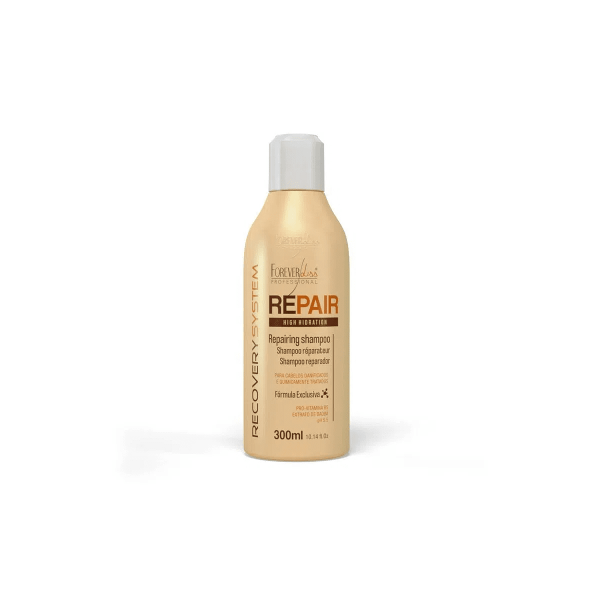 Shampoo Forever Liss Force Repair Reparador 300 ml