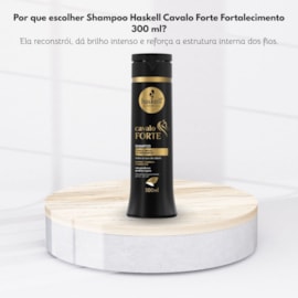 Shampoo Haskell Cavalo Forte Fortalecimento 300 ml