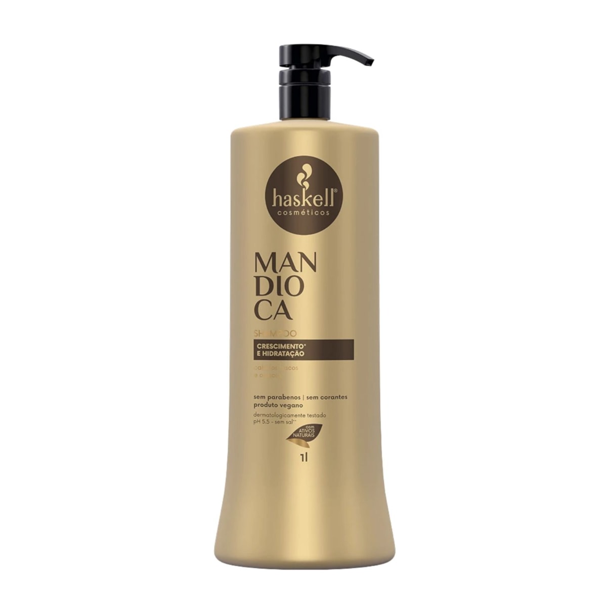 Shampoo Haskell Mandioca Força Crescimento 1000 ml Shampoo Haskell Mandioca Força Crescimento 1000 ml
